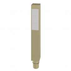 Square Modern Shower Head Brushed Brass